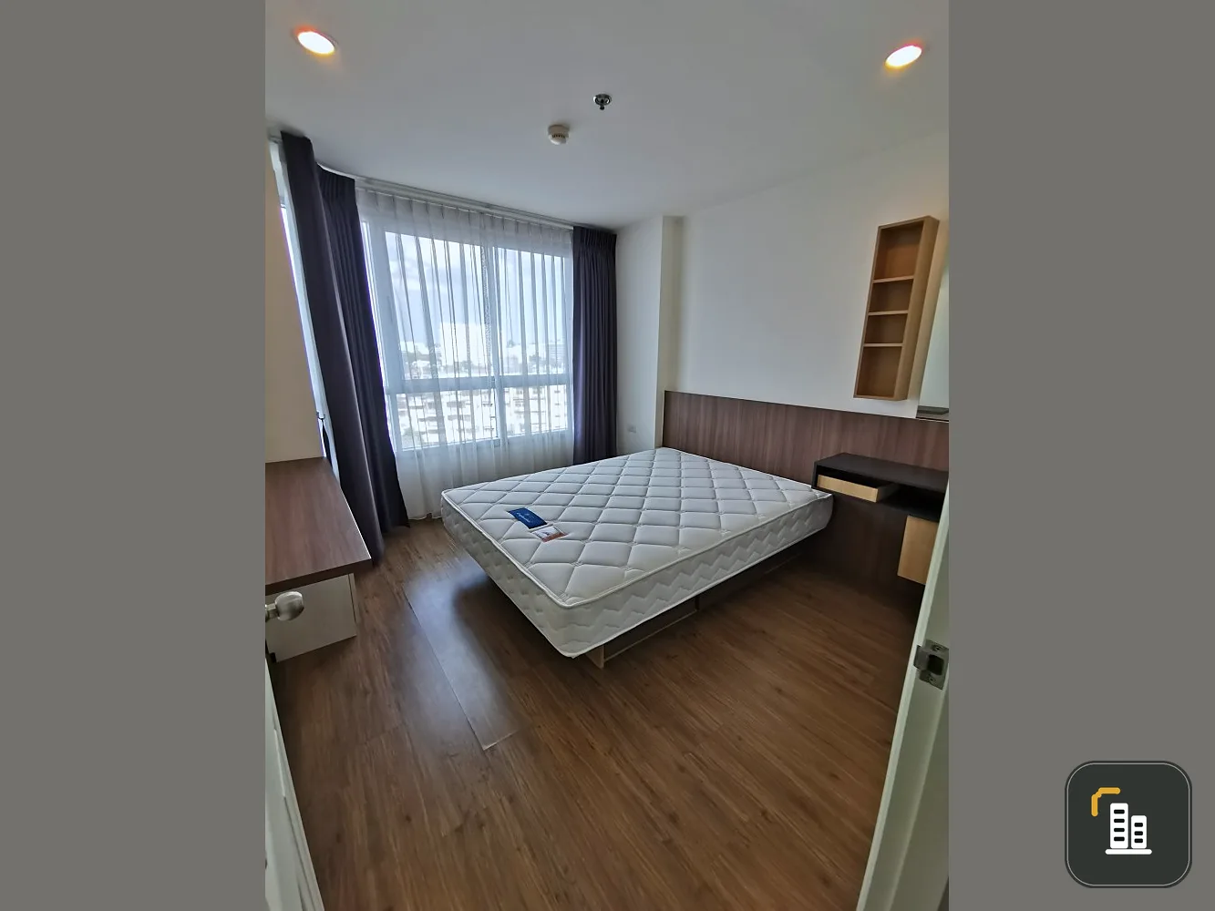 Condo for sale/rent U Delight Rattanathibet. The room is spacious and comfortable. Convenient, complete in one place Just come and stay