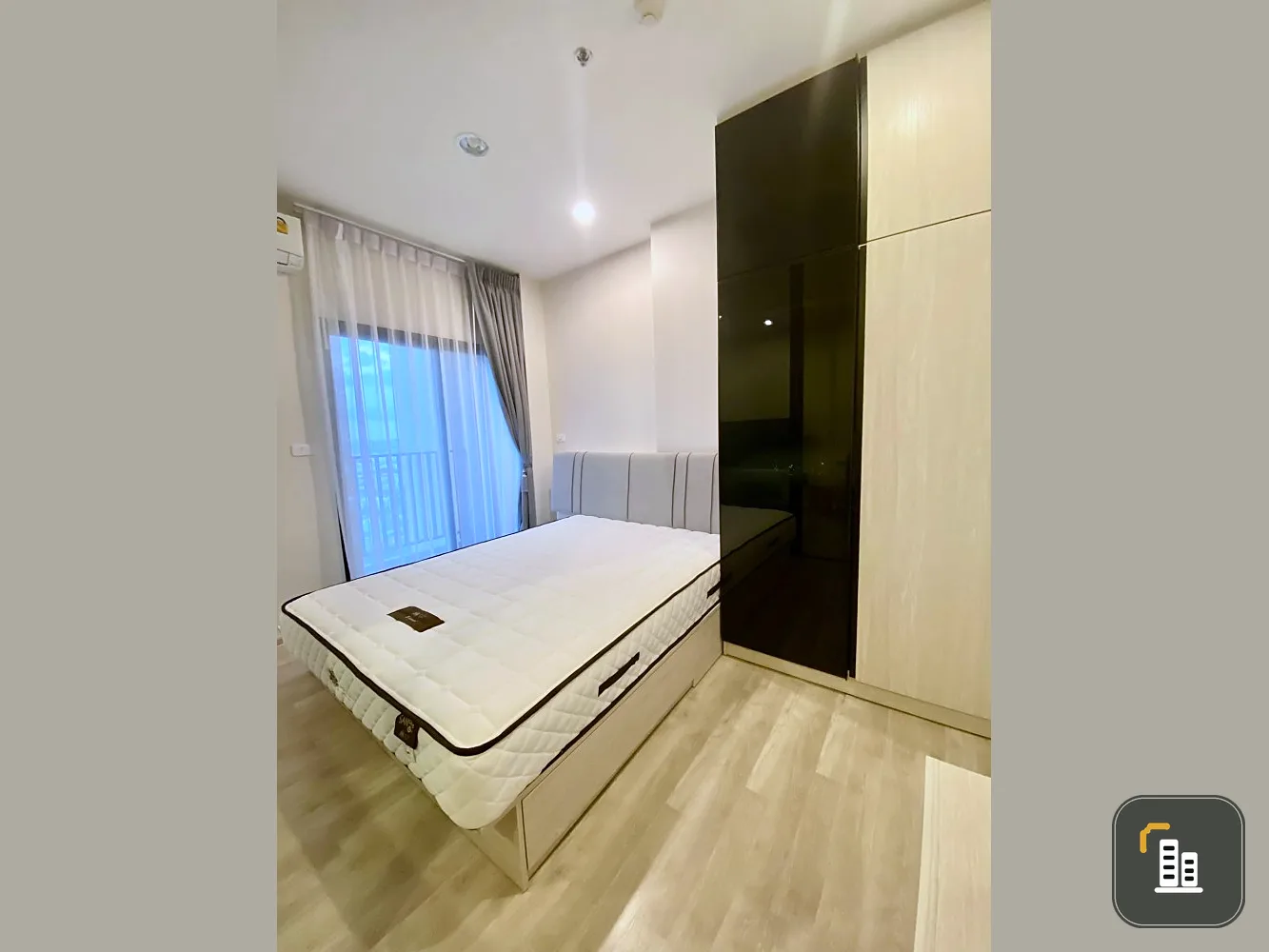 Condo for rent, Niche Mono Mega Space Bangna, new room, 33rd floor, city view, ready to move in, easy to travel, don't miss it!!