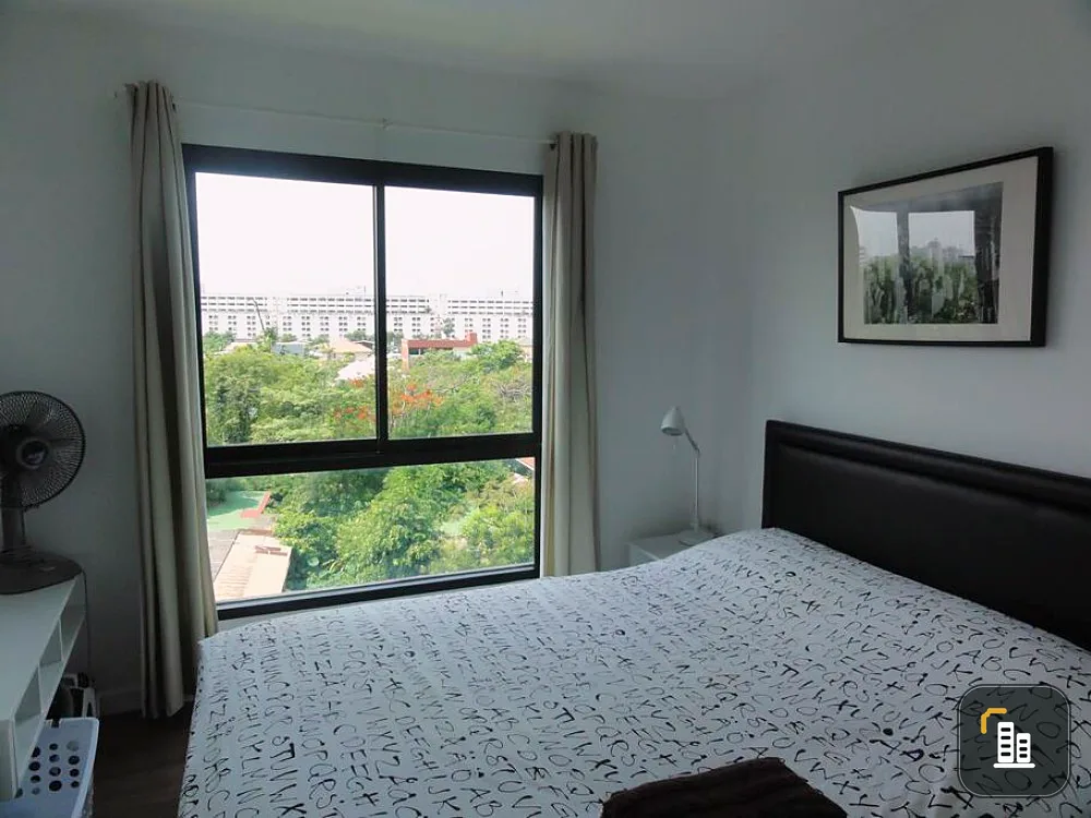 Sell/rent!! I Condo Kaset, corner room, beautiful view, fully furnished, ready to move in, don't miss it!!