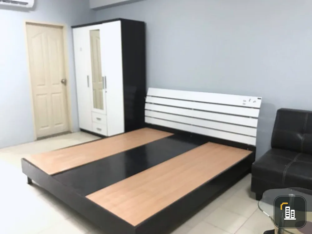 Sale City Home Rattanathibet new painted studio room Fully furnished, best price, hurry up and book now.
