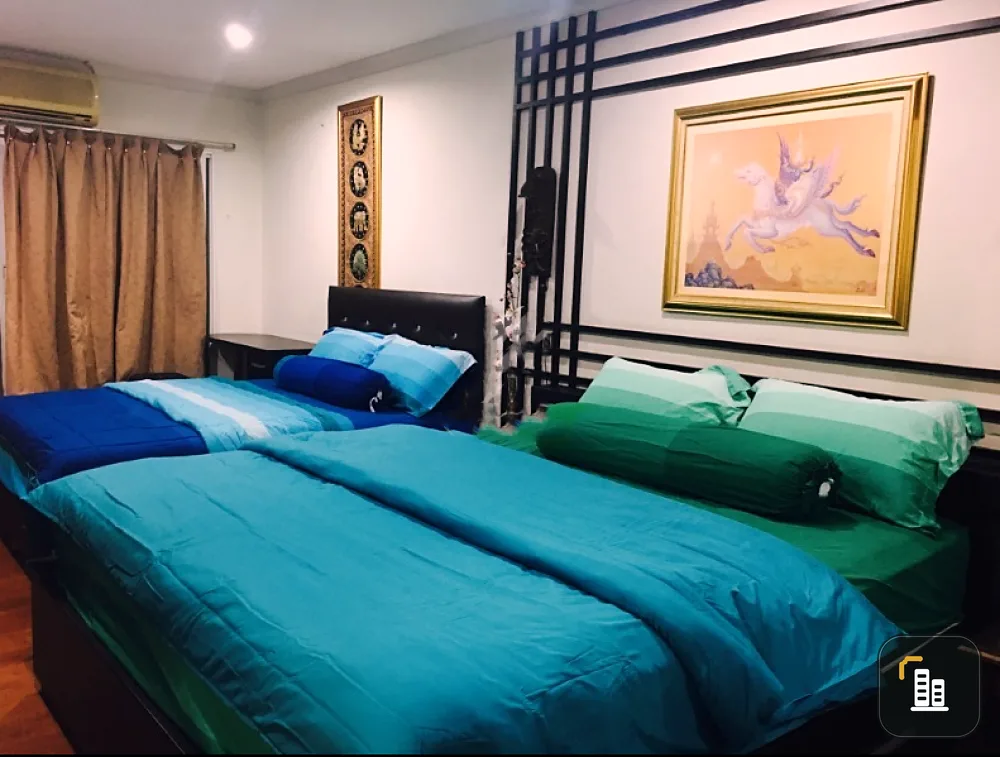 Condo for rent, Grand Park View Asoke, high floor, west side, fully furnished, ready to move in. Don't wait.