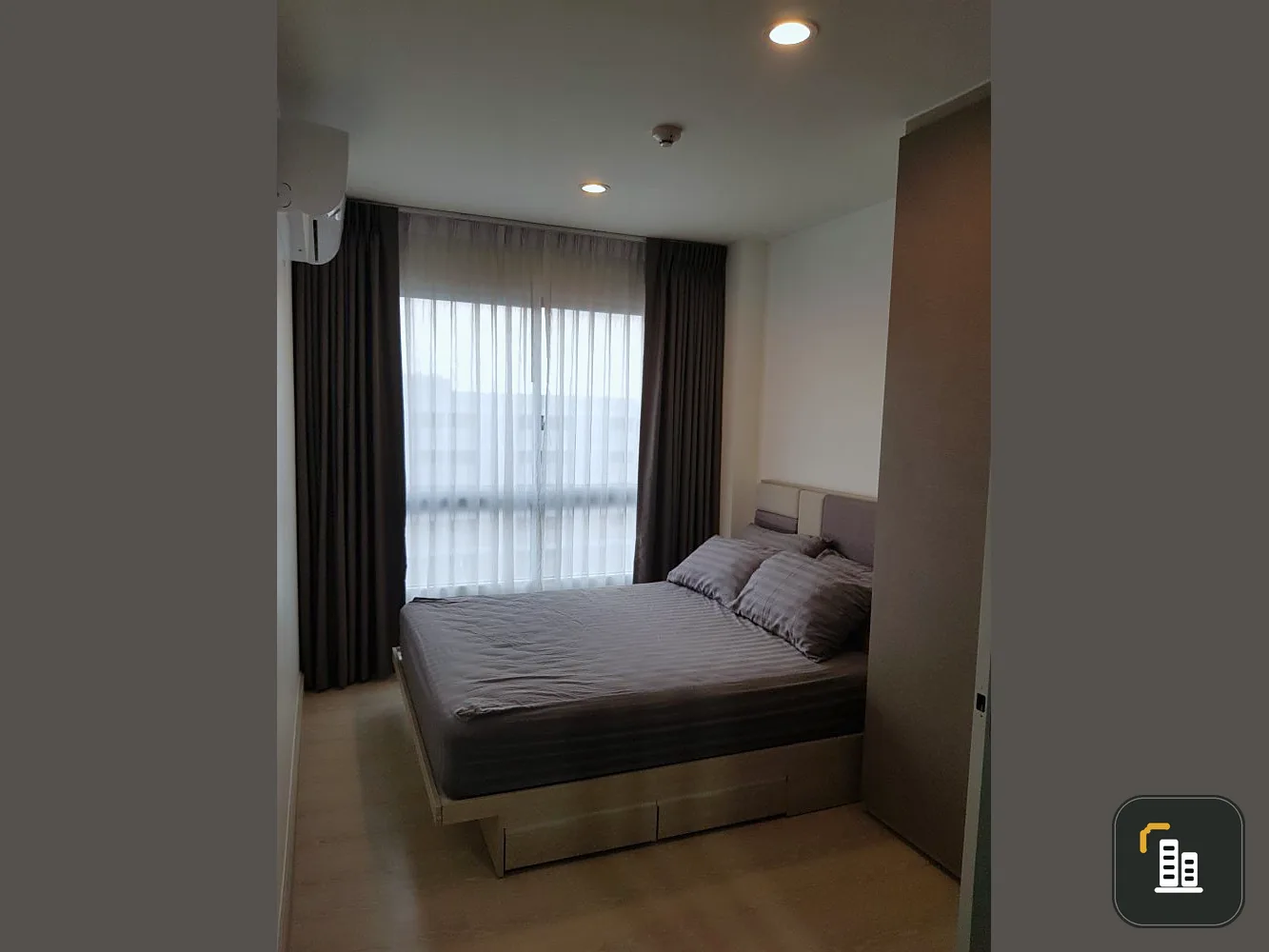 For rent!! Condo Niche ID Sukhumvit 113, 7th floor, city view, good location, convenient transportation, don't miss it!!