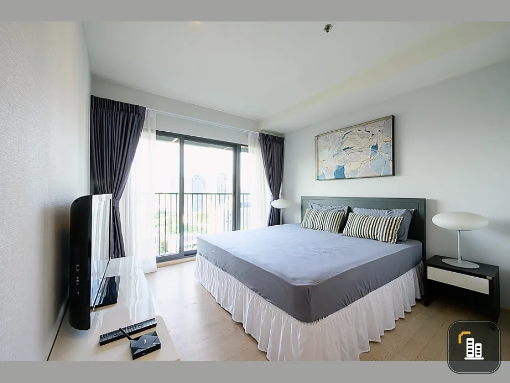 For rent!! Noble Remix Condo, Sukhumvit 36, 17th floor, Building A, beautiful room, fully furnished, ready to move in. Don't miss it!!