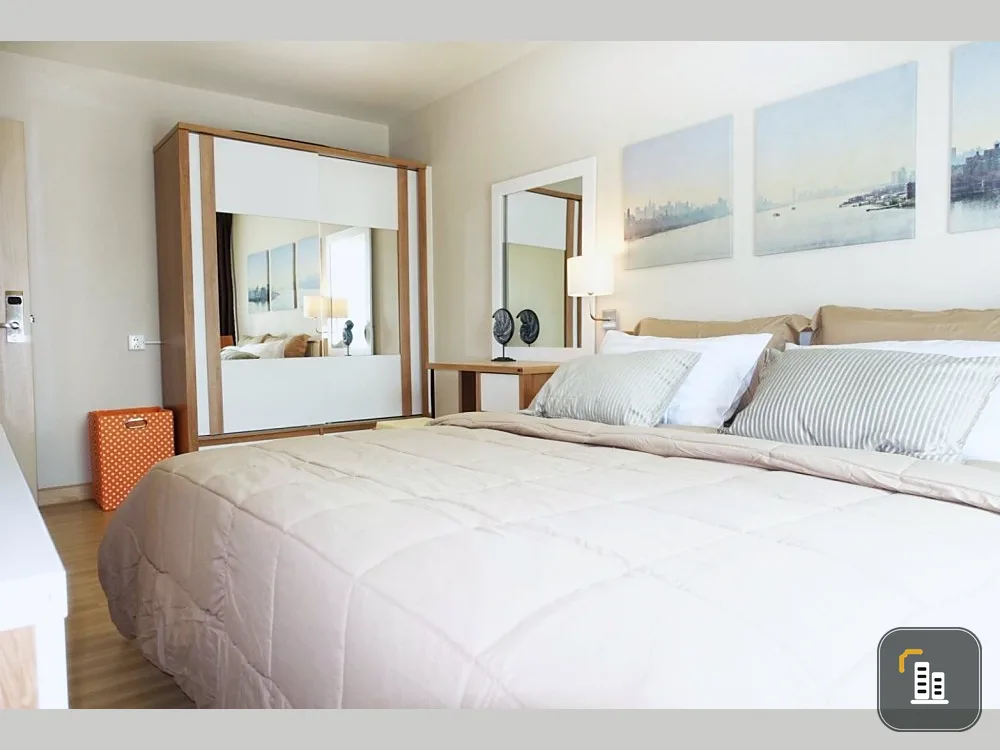 Sell for rent!! Msociety Condominium, 3rd floor, Building C, fully furnished, ready to move in, good price like this, you can't miss it!!