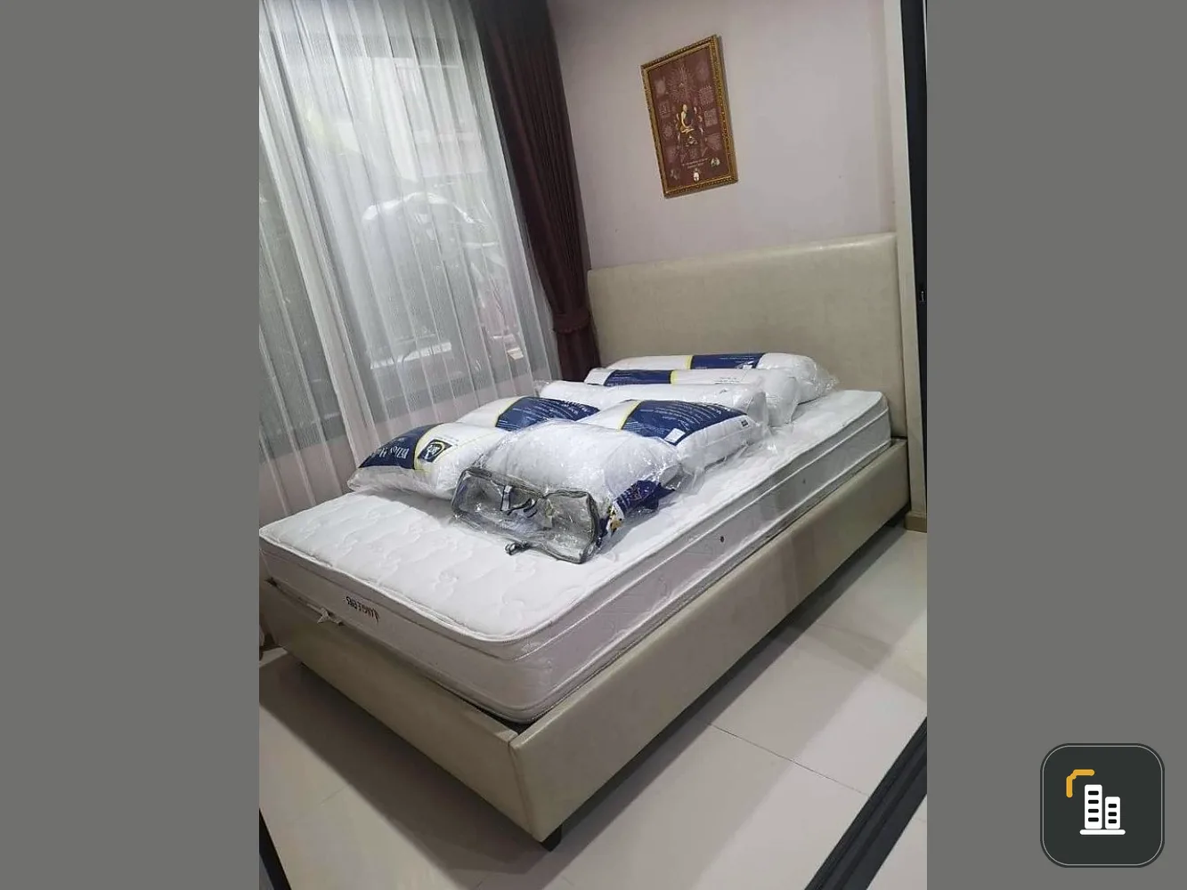 Condo for sale, The Tree Privata, garden view, all built-in rooms, fully furnished, complete electrical appliances, hurry!!
