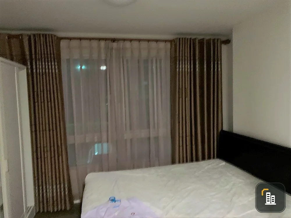 For rent, dcondo Campus Resort Rangsit, Phase 1, 2nd floor, inside has everything ready to move in. Interested in booking quickly
