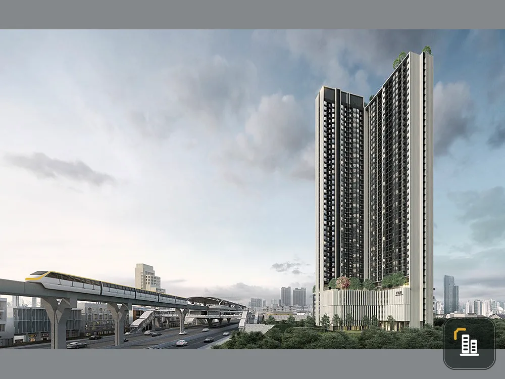 Sale down payment New Noble Srinakarin-Lasalle Full facilities are ready. Don't miss it.