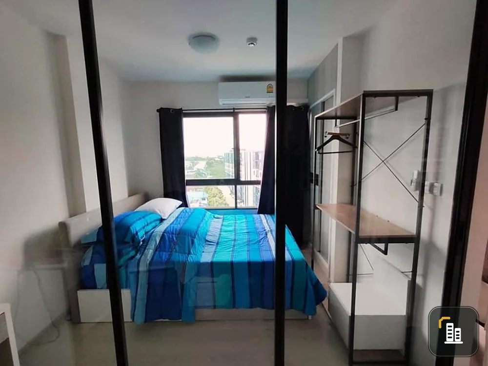Sell / rent Condo Grene Don Mueang-Songprapha Village view, not next to the Lom Krok building, complete electrical appliances