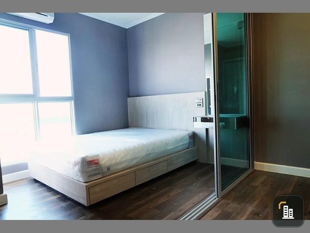Condo for sale, A Space Me Bangna, northeastern balcony. cool wind all day All electrical appliances, hurry up!