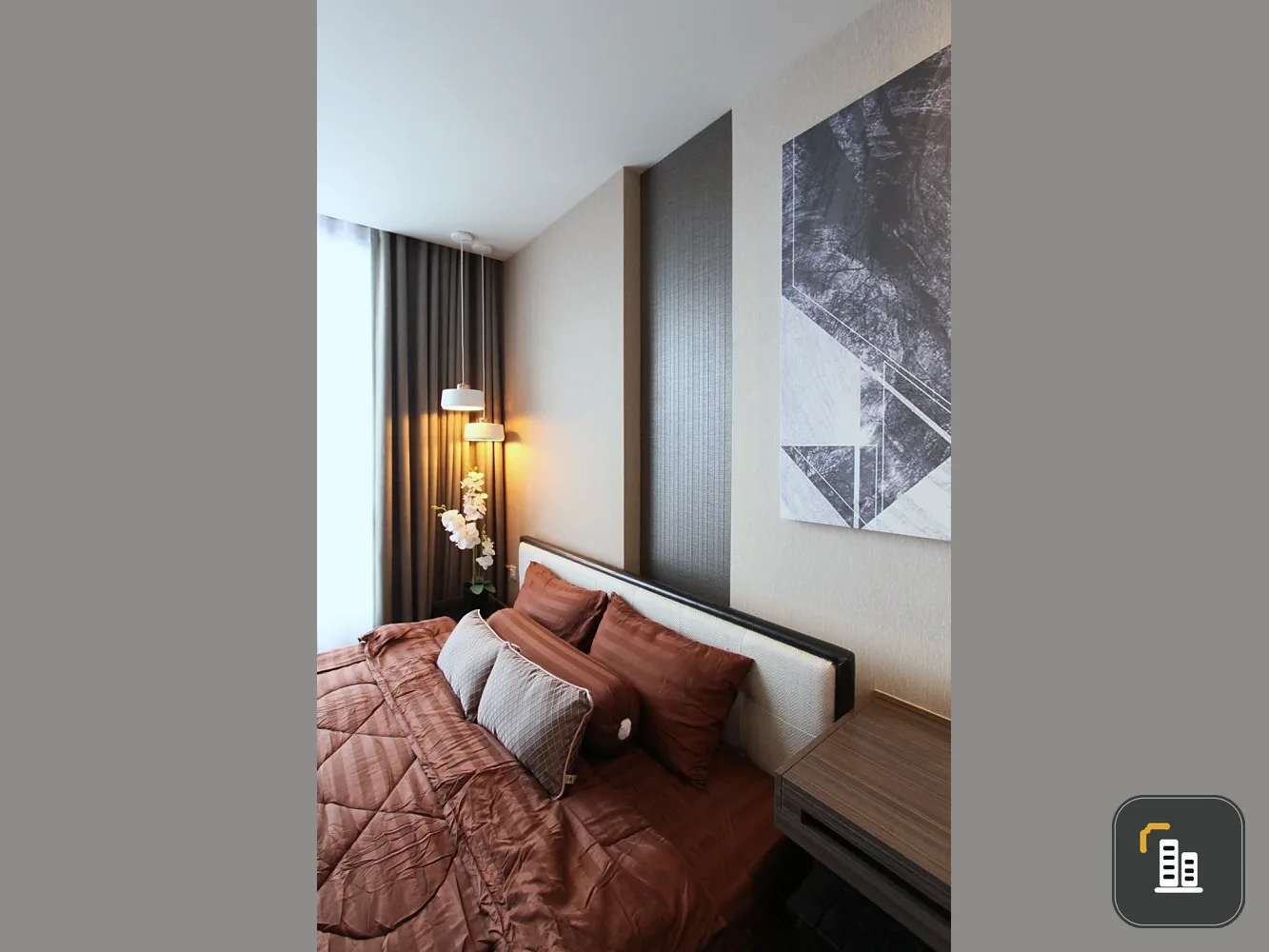 For rent, The Line Sukhumvit 71, fully furnished, ready to move in. Don't miss it.