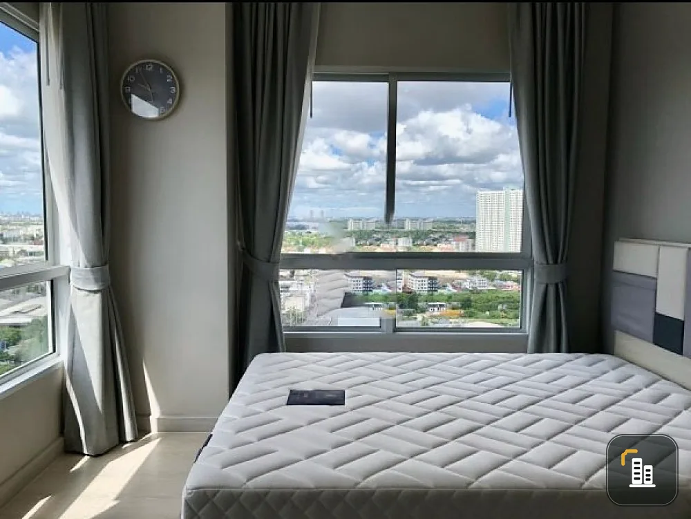 Urgent sale!! Condo Niche ID Pakkred Station, corner room, city view / river, fully furnished, ready to move in, don't miss it!!