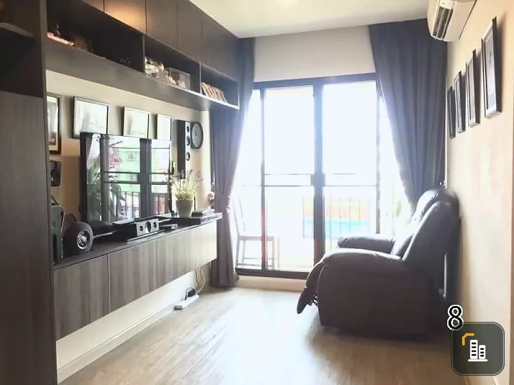 Condo for sale, Villa Lasalle, corner room, not next to other rooms, fully furnished, complete electrical appliances, ready to move in, don't wait
