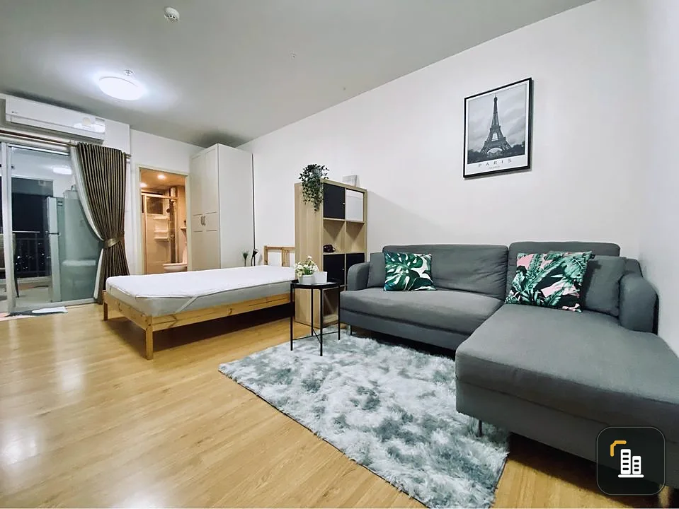 Condo for sale, rent, Supalai City Resort Phranangklao Station - Chao Phraya, high floor, fully furnished, book now.
