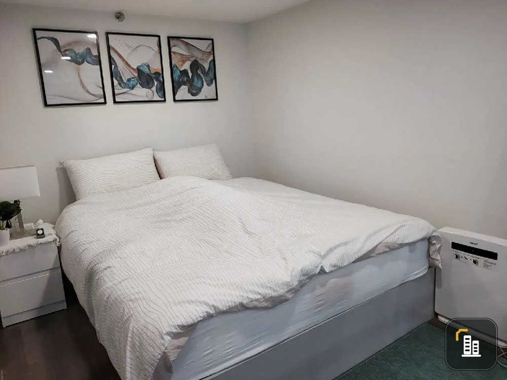 Condo for rent, Knightsbridge Space Rama 9, high floor, beautiful room, fully furnished, complete electrical appliances, ready to move in