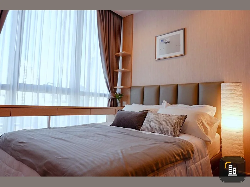 For rent Wish Signature Midtown Siam, very good built-in decoration room, very beautiful and luxurious, everything is complete, just bring your bag