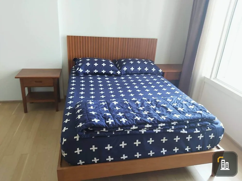 For rent, Siri at Sukhumvit, 1 bedroom, 1 bathroom, large room, fully furnished, you can move in, do not miss it, book now.