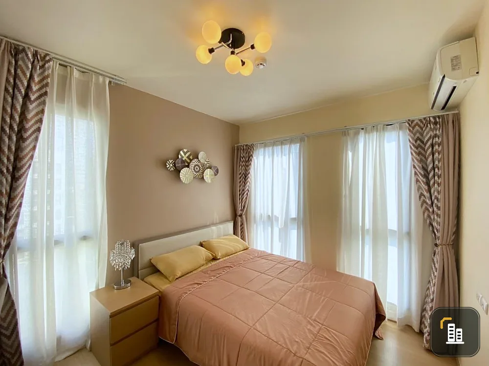 Condo for rent, Unio Sukhumvit 72, fully furnished, electrical appliances, 2 bedrooms, 1 bathroom, hurry up
