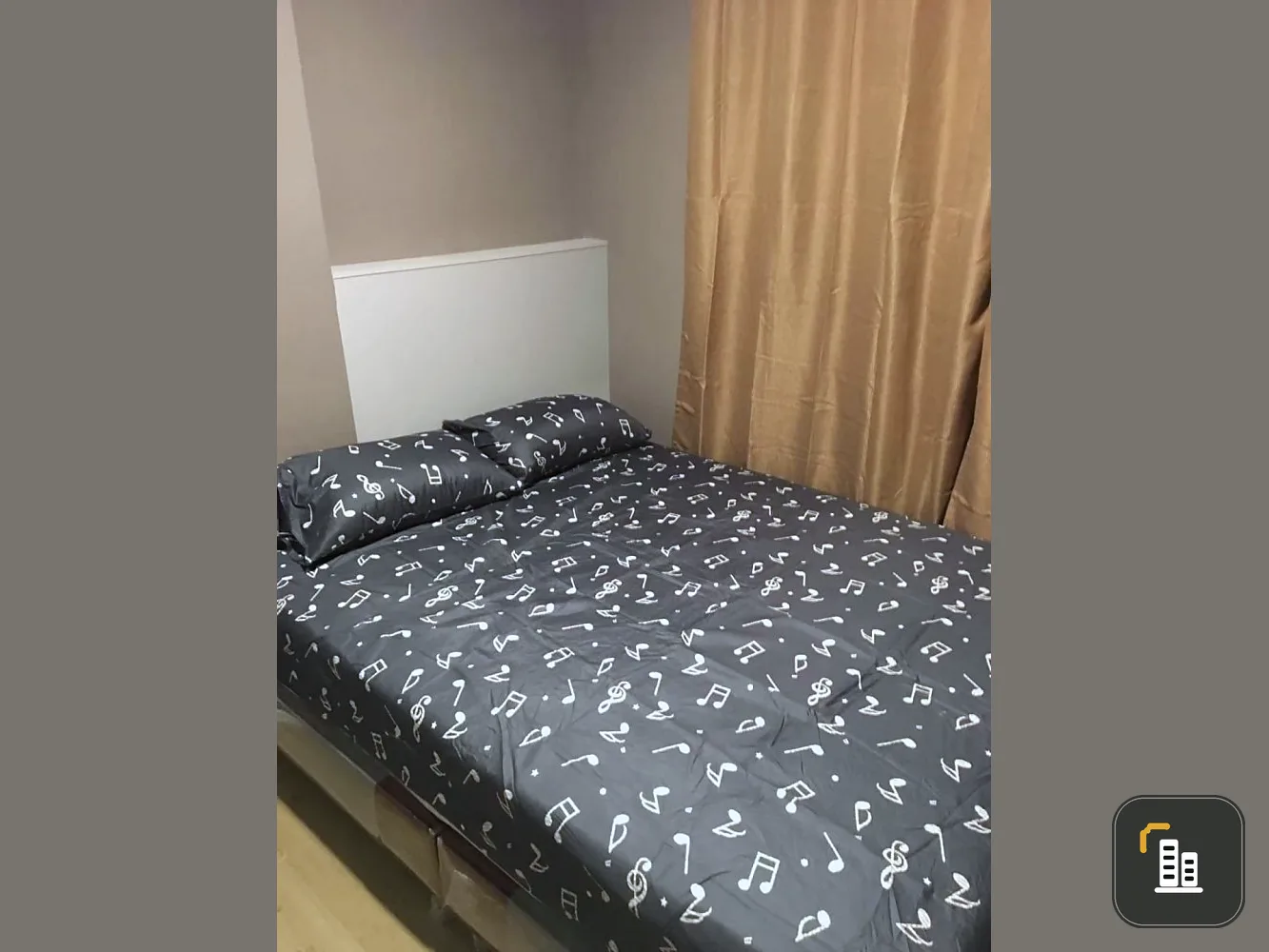 For Rent Rim Condo Rangsit 1 bedroom 1 bathroom with built-in washing machine. We have all this size. You need to reserve now.