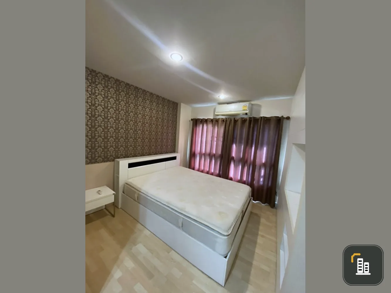 Selling The Cube Plus Chaengwattana, private corner room, super wide, ready to move in Don't rush to reserve.