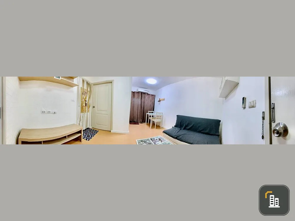For Sale Icon Do Ngamwongwan, furnished room, ready to move in Private corner room. Auspicious room number. Book now. You can't miss it.