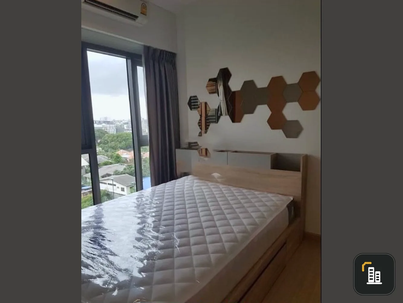For rent!! Condo Whizdom Connect Sukhumvit, 14th floor, city view, beautiful decoration, ready to move in, don't miss it!!