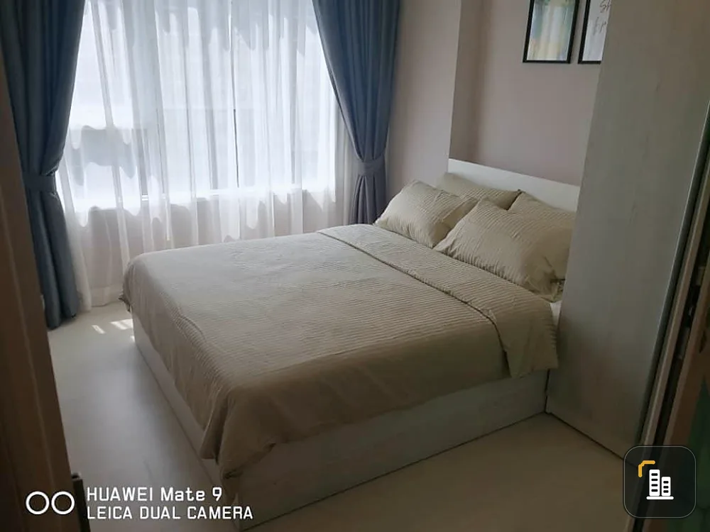 Condo for sale, Aspire Erawan, garden view behind building A, fully furnished, complete electrical appliances, urgently
