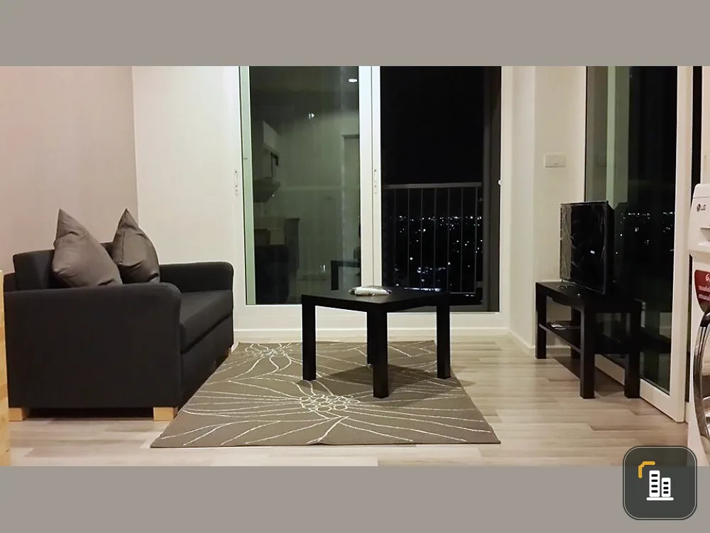 For rent, The Key Wutthakat, 17th floor, city view, full electrical appliances Complete with a good room like this. Book now.