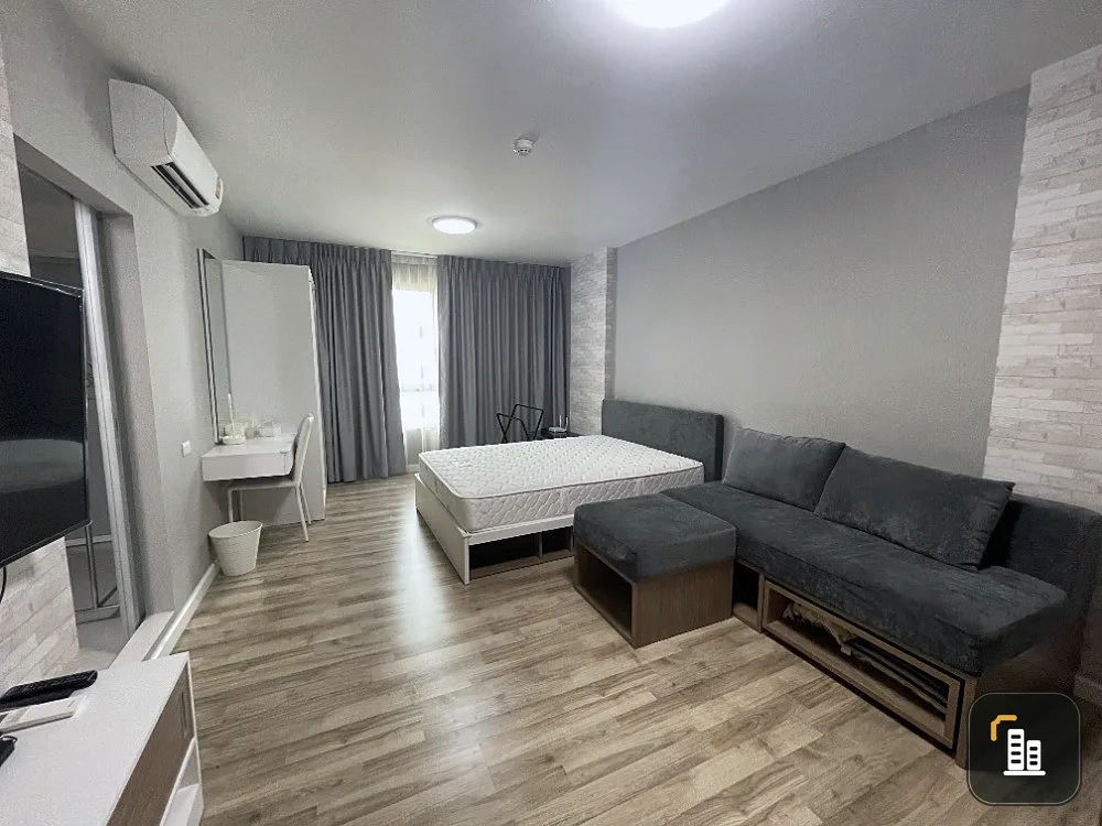 Sell / rent d Condo Campus Rangsit Phase 2 Building A, front zone, fully furnished, ready to move in Book it and you won't regret it.