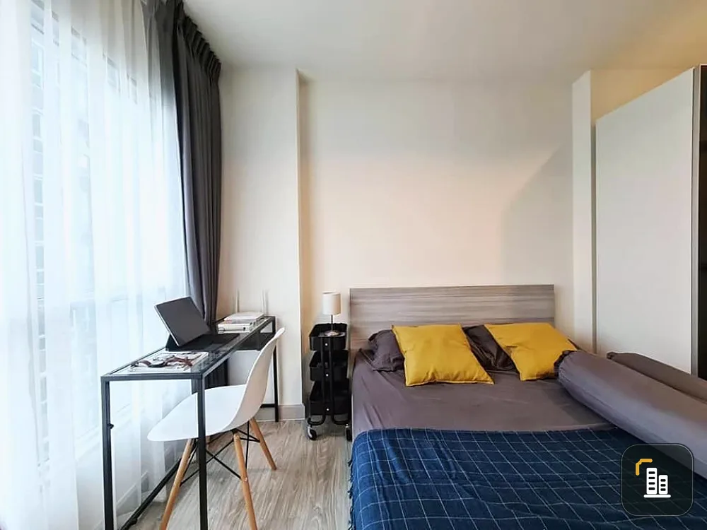 For sell Aspire Ngamwongwan, city view, furniture, complete electrical appliances, very livable, book quickly.