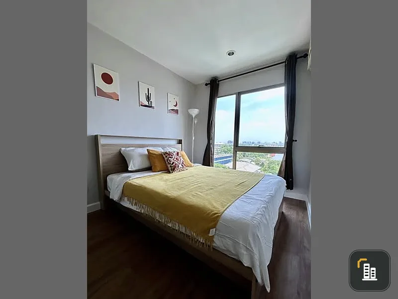 Sale/Rent The Privacy Ratchada-Sutthisan, top room, pool view. Furniture is ready. Book now.