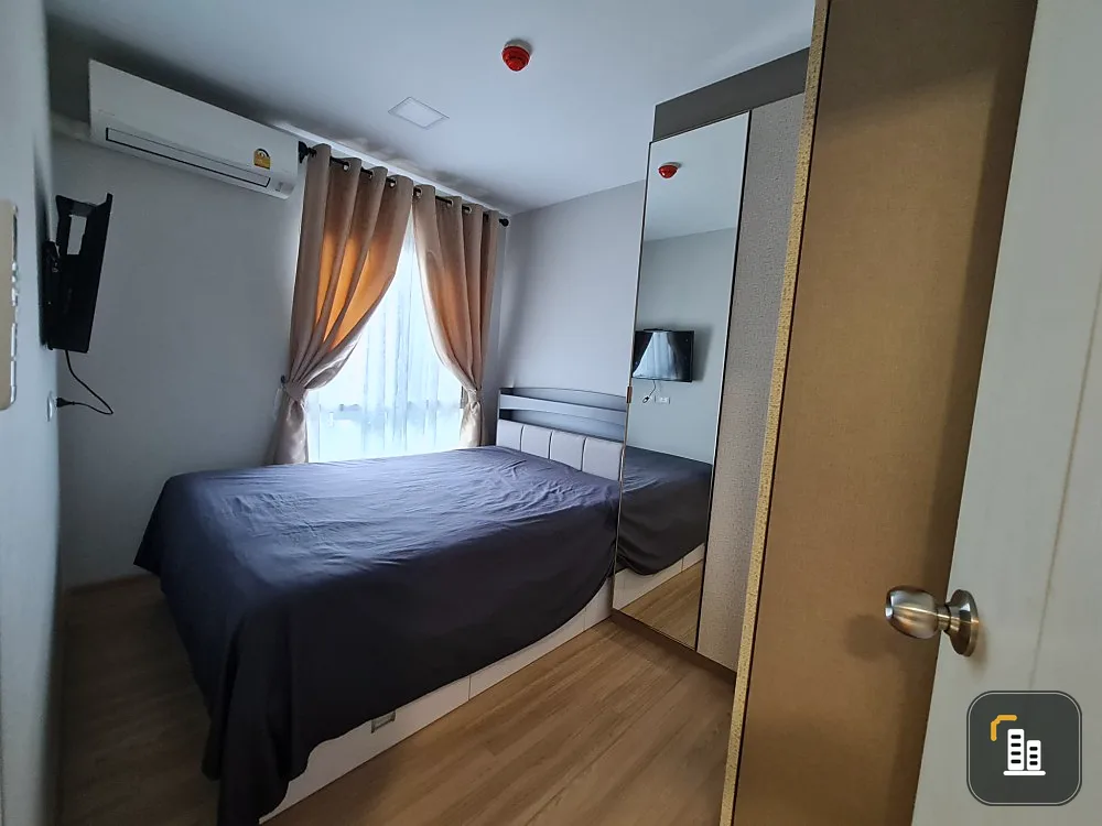 For rent Plum Condo Mix Chaengwattana Built-in furniture large kitchen Cooking line must reserve quickly.