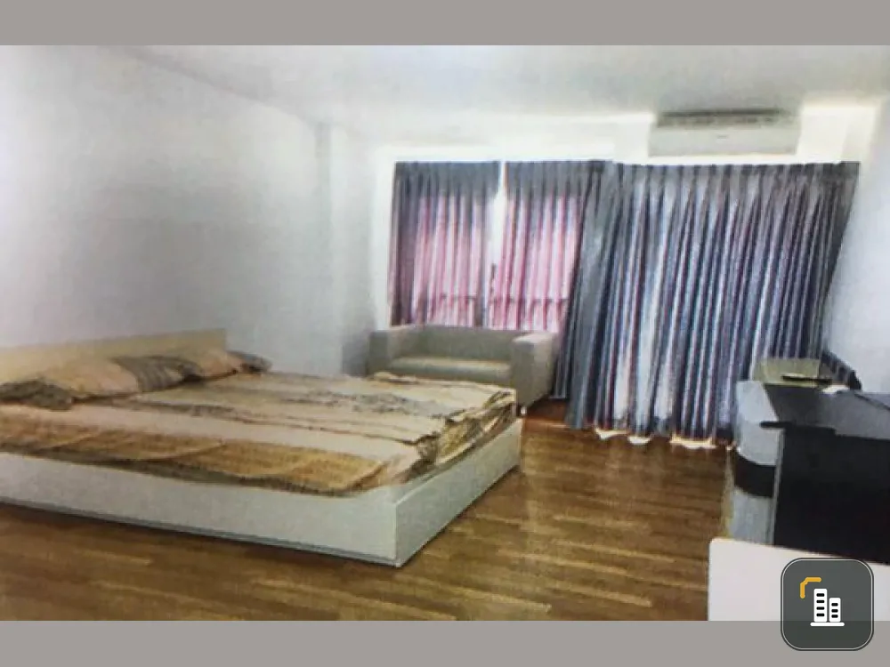 For rent!! Condo Miami, Bang Pu, 4th floor, building 14, good location, convenient transportation, ready to move in, don't miss it!!