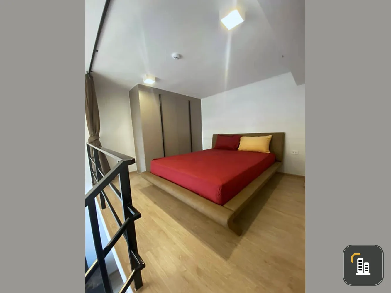 For rent, Ideo New Rama 9, fully furnished, high floor, beautiful view, don't miss it.