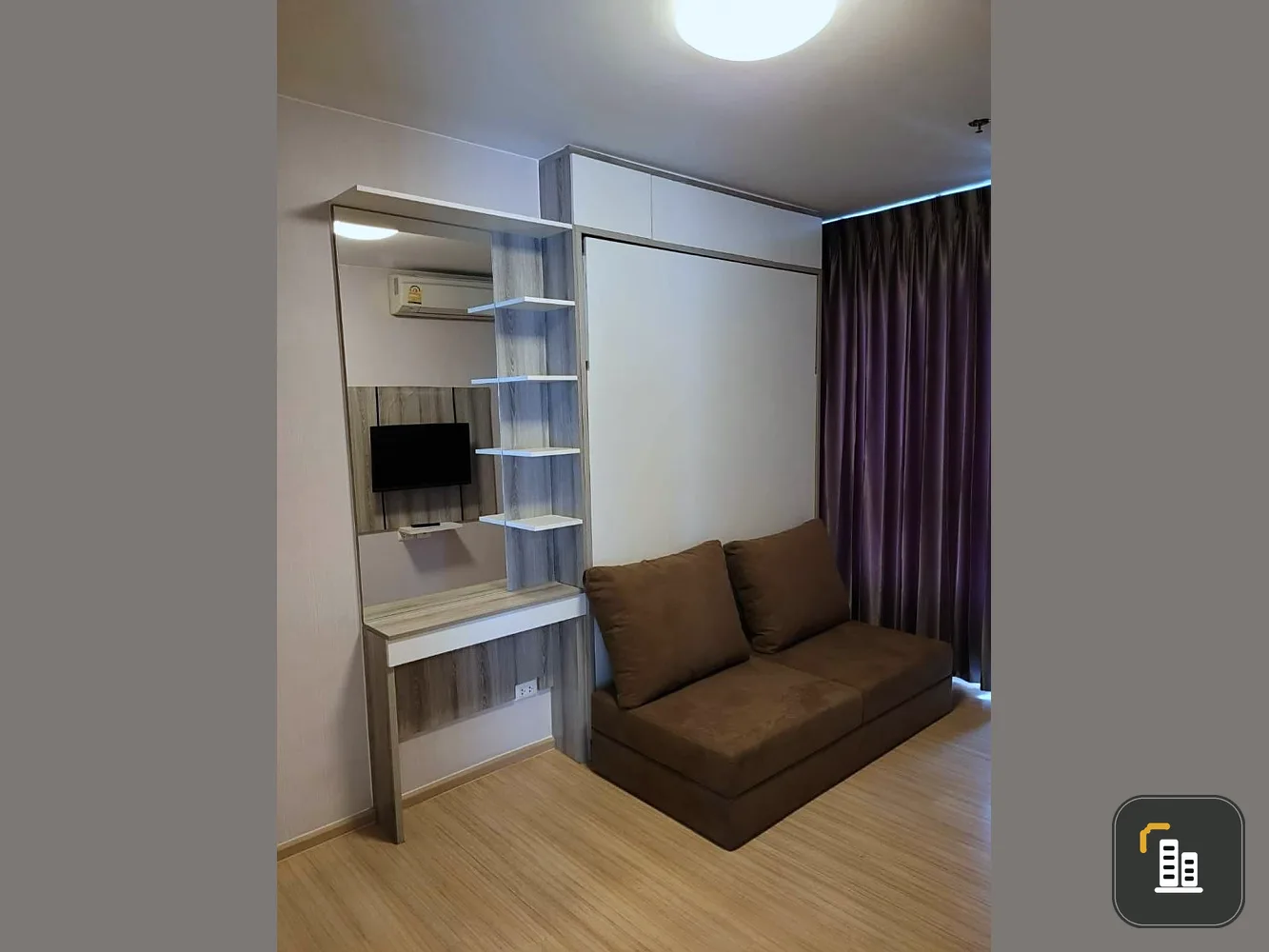 Condo for sale, Fuse Sense Bangkhae, high floor, corner room, very private, 2 bedrooms, 2 bathrooms, don't scroll past, book now.
