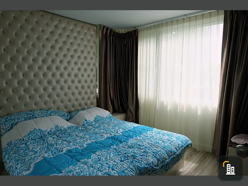 For rent Sammakorn S9 Condominium 2 bedrooms pool view Built-in furniture, book now.