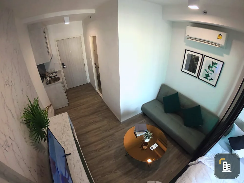 For rent, Rich Park Terminal Phaholyothin 59, new room, furniture, complete electrical appliances. Book now.