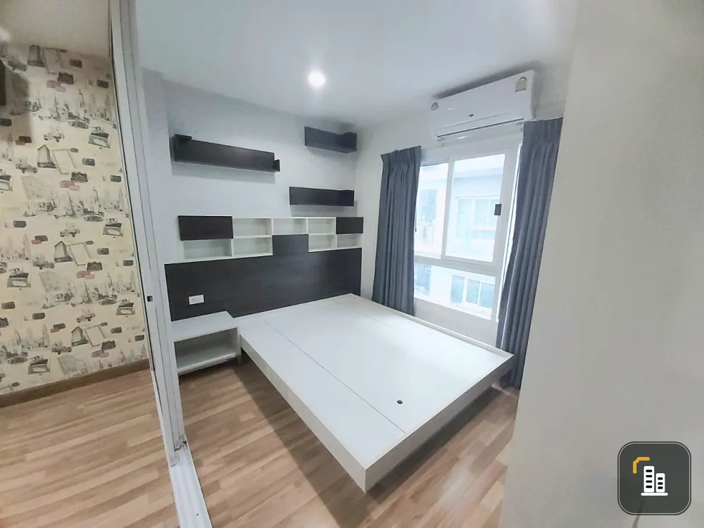 Condo for sale, The One Plus Srinakarin, decorated with built-in furniture, the whole room is clean, very pleasant, hurry to reserve
