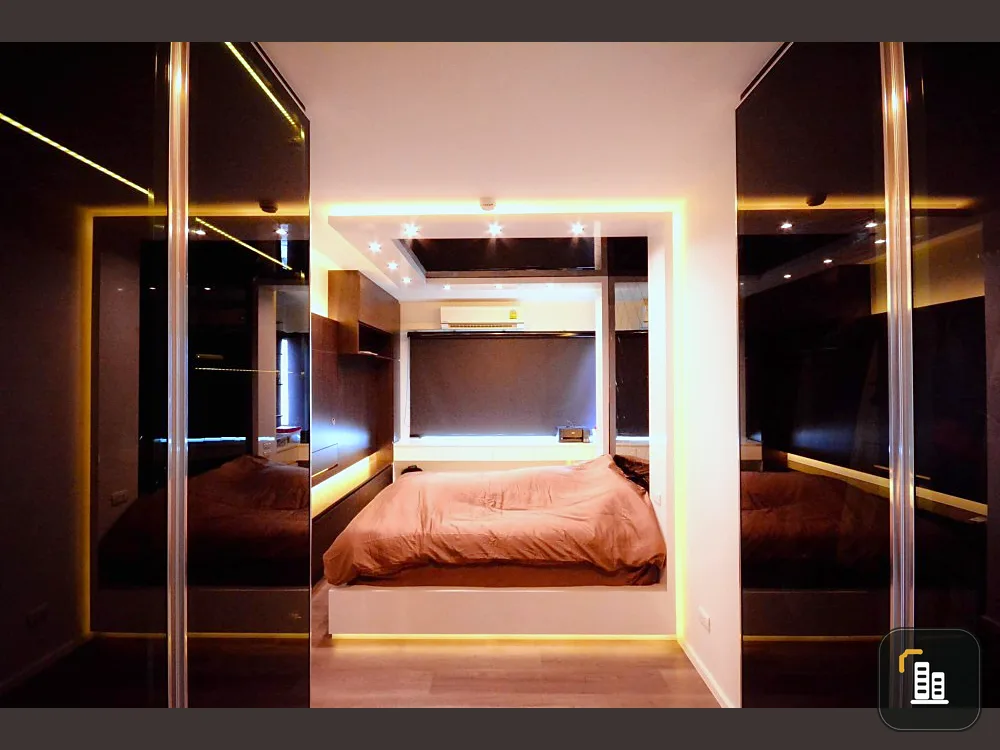 Sale The Stage Taopoon Interchange, high floor, corner room, built-in Fully furnished, book now