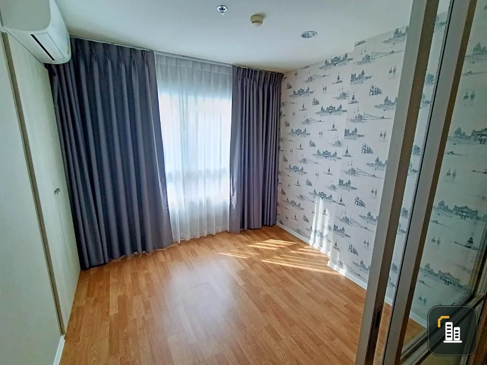 Sale Lumpini Ville Nakhon In-River View 1 bedroom, 1 bathroom, next to the most livable wallpaper Book now