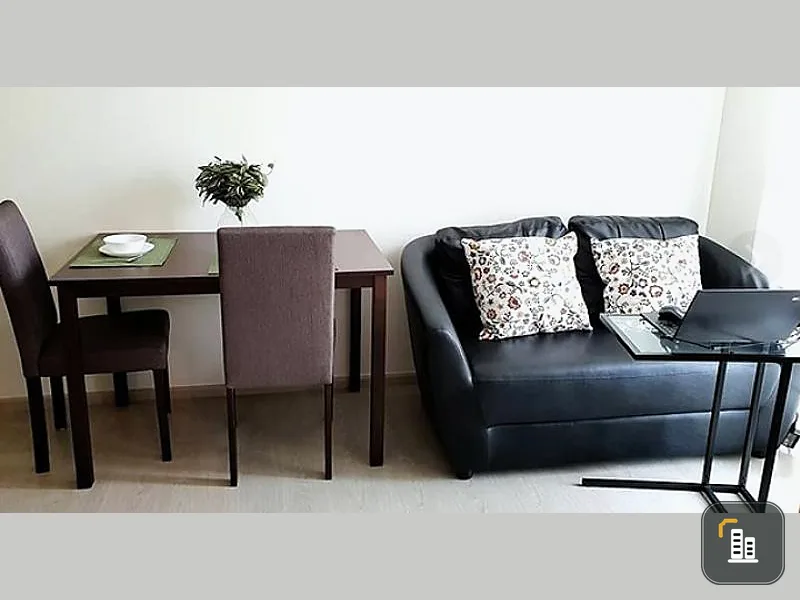 Beautiful eyes!! Condo for rent, B Campus, Prachachuen, 9th floor, fully furnished + electrical appliances The garden view too, it's beautiful.