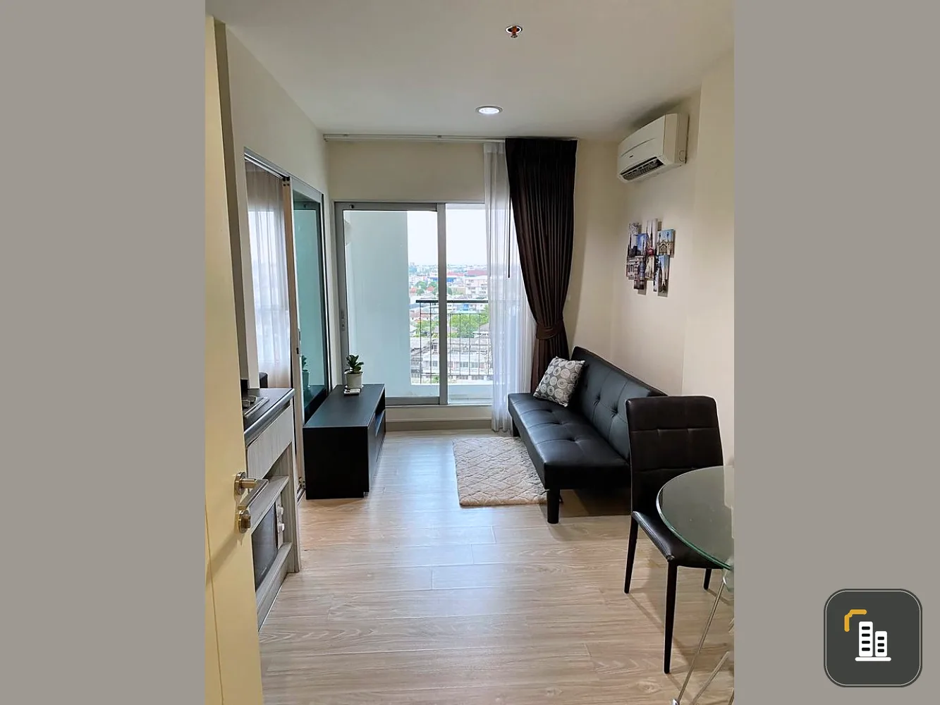 Condo for sale Aspire Ngamwongwan, 11th floor, good view, no block, beautiful room, clean, nice. Do not scroll past, hurry to reserve.
