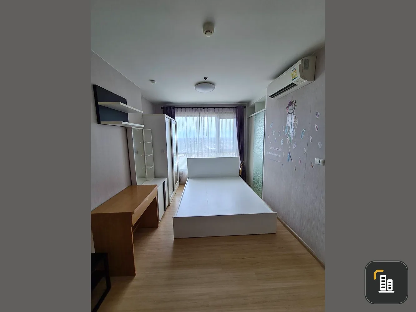 Sell / rent Fuse Sense Bangkae condo, studio room, 22nd floor, north room, not hot, great price, if interested, hurry up.