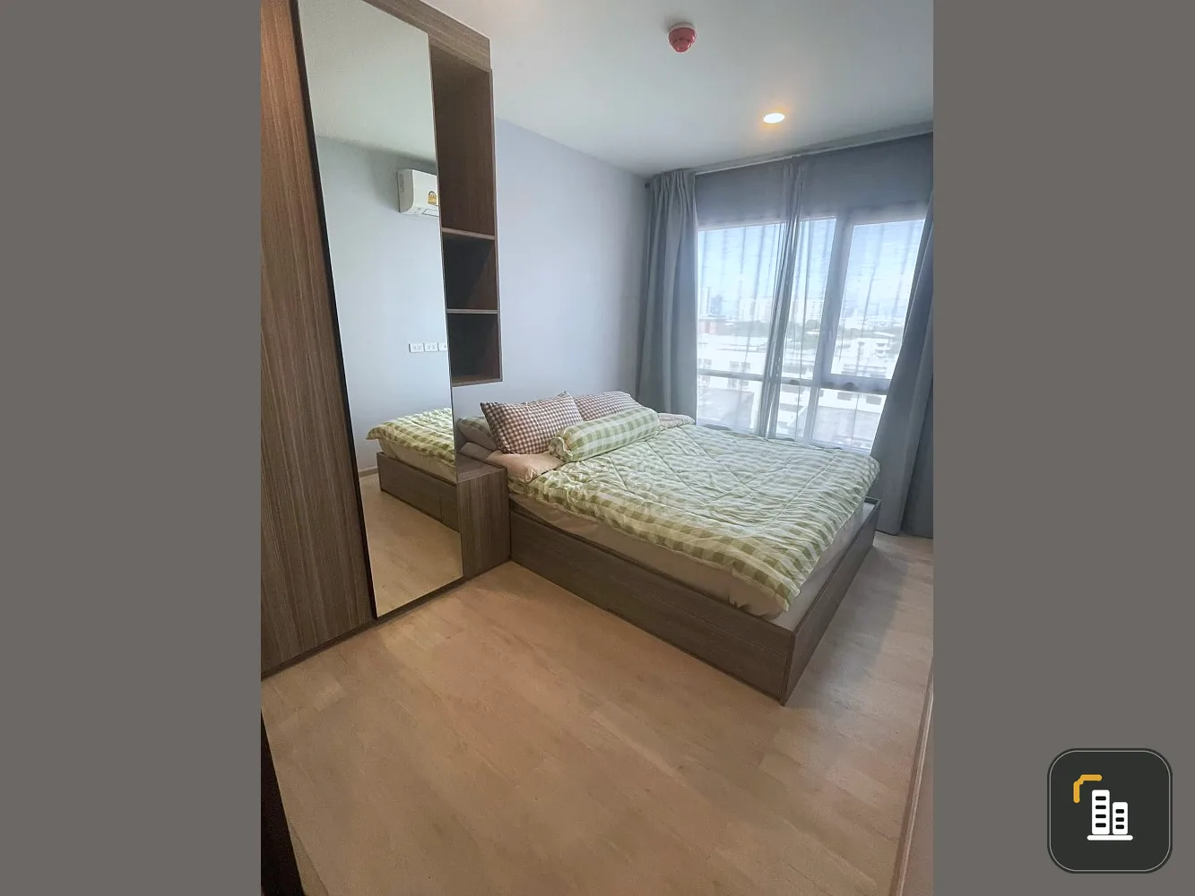 For sale, for rent!! Condo The Origin Sukhumvit 105, 8th floor, Building A, fully furnished, ready to move in, book now!!