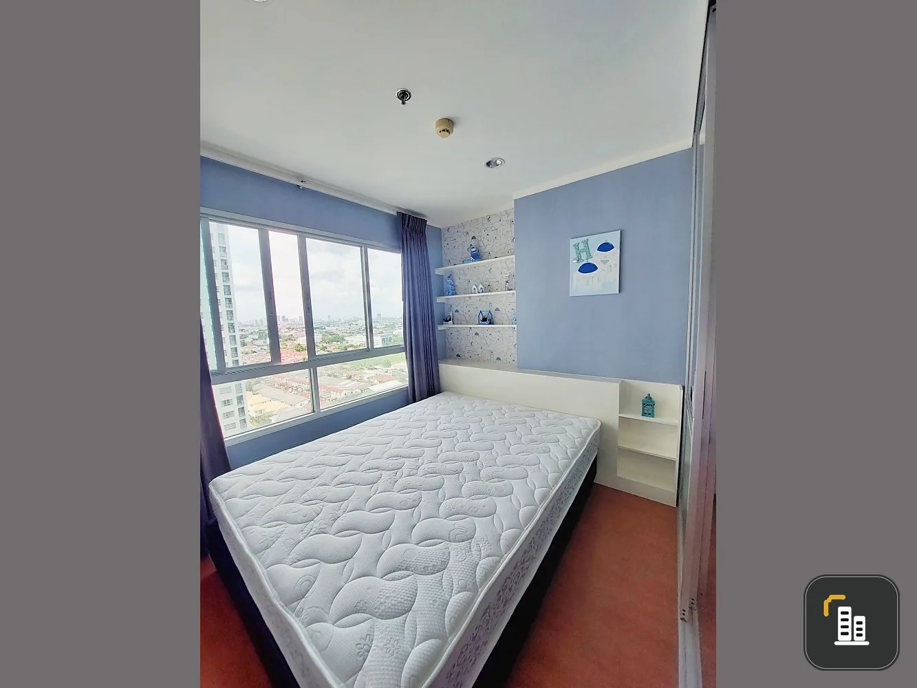 Condo for sale Lumpini Park Rattanathibet-Ngamwongwan. Decorated in Santorini style, plus the best price, don't miss it.