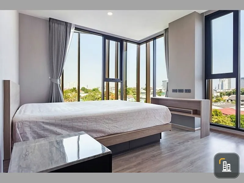 Condo for sale, rent, The Teak Sukhumvit 39, beautiful view, 2bedrooms, 2bathrooms, ready to move in, convenient to travel, book now