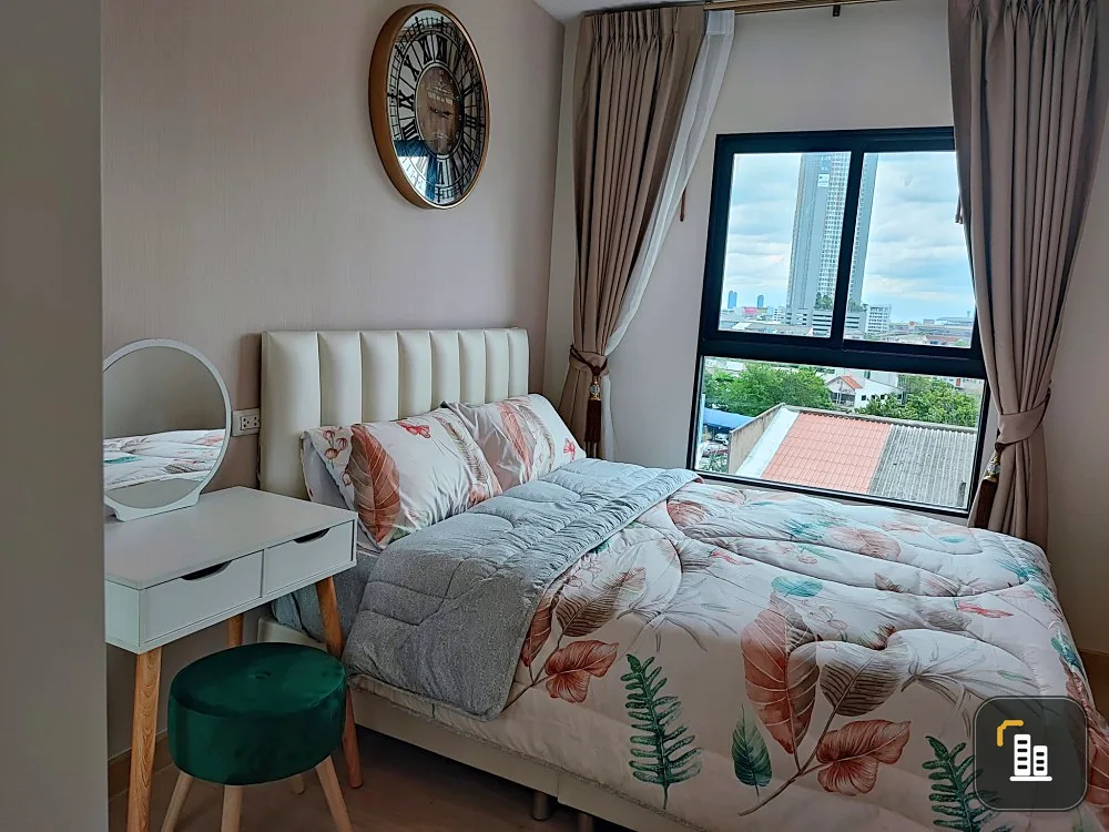 Plum Condo for sale, Central Station, Phase 1, nice decorated room Convenient, complete in one place Buy it and you won't be disappointed.