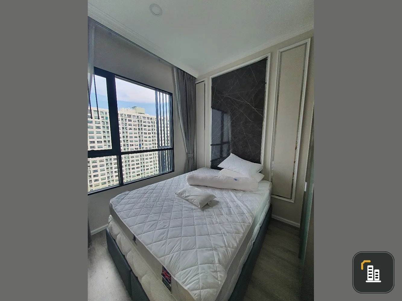 For sale/rent: Condo Knightsbridge Collage Ramkhamhaeng, 15th floor (corner room), fully furnished, ready to move in immediately!!