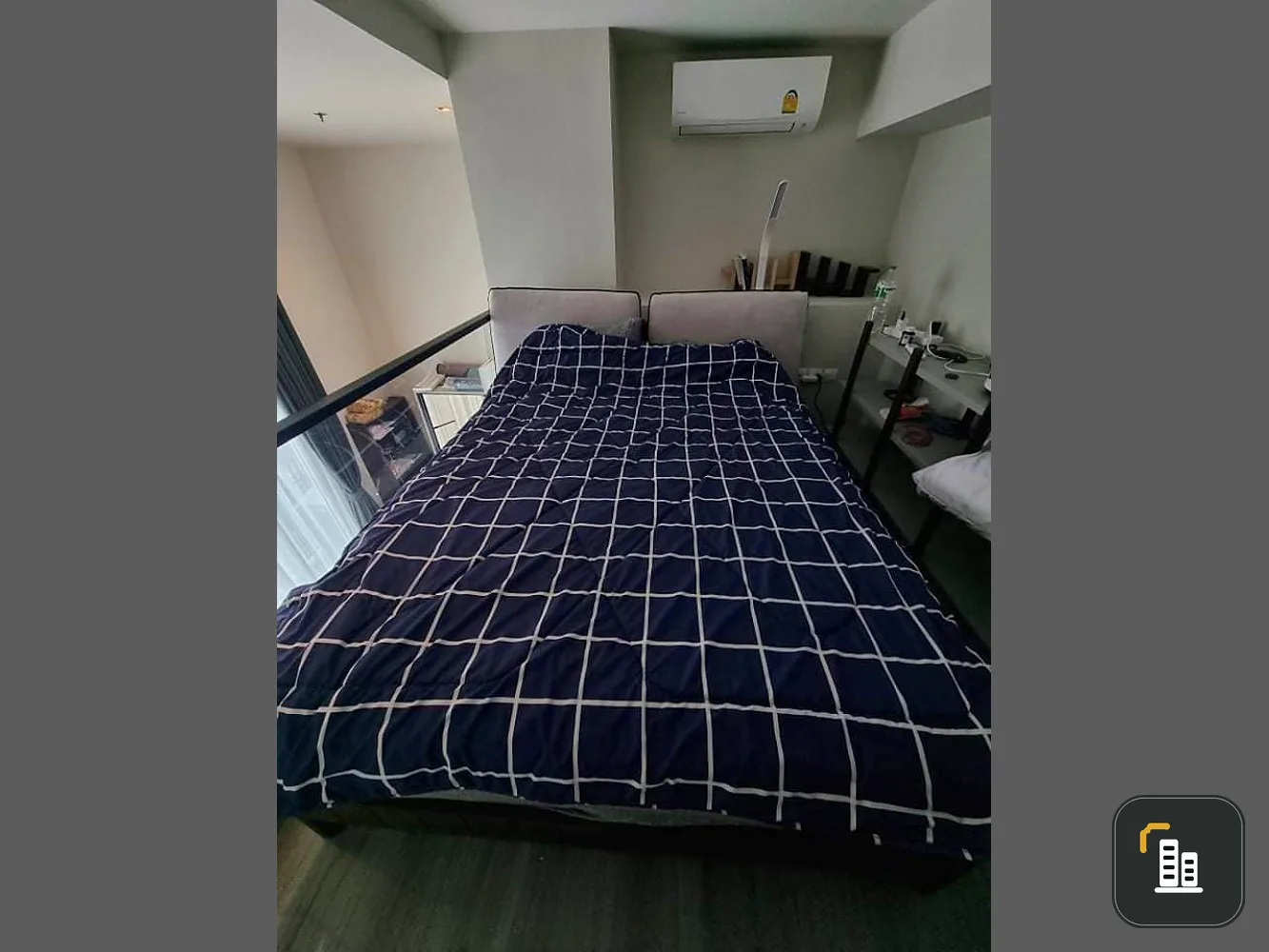 For rent, The Reserve Phahon-Pradipat, duplex room, lots of livable places, don't miss it. Book now.