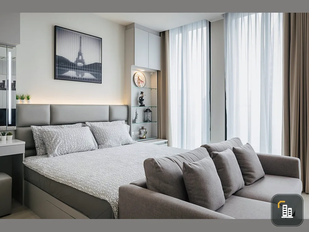 Condo for rent, Noble Ploenchit, high floor, beautiful view of the building in Ploenchit area, new room, beautiful decoration, urgently