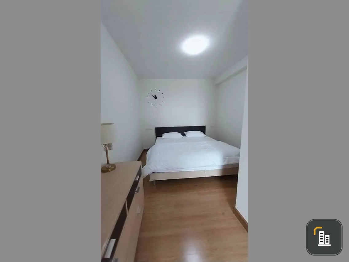 Condo for sale, Supalai Park Kaset, beautiful view on 2 sides, nothing blocking the city view, complete electrical appliances